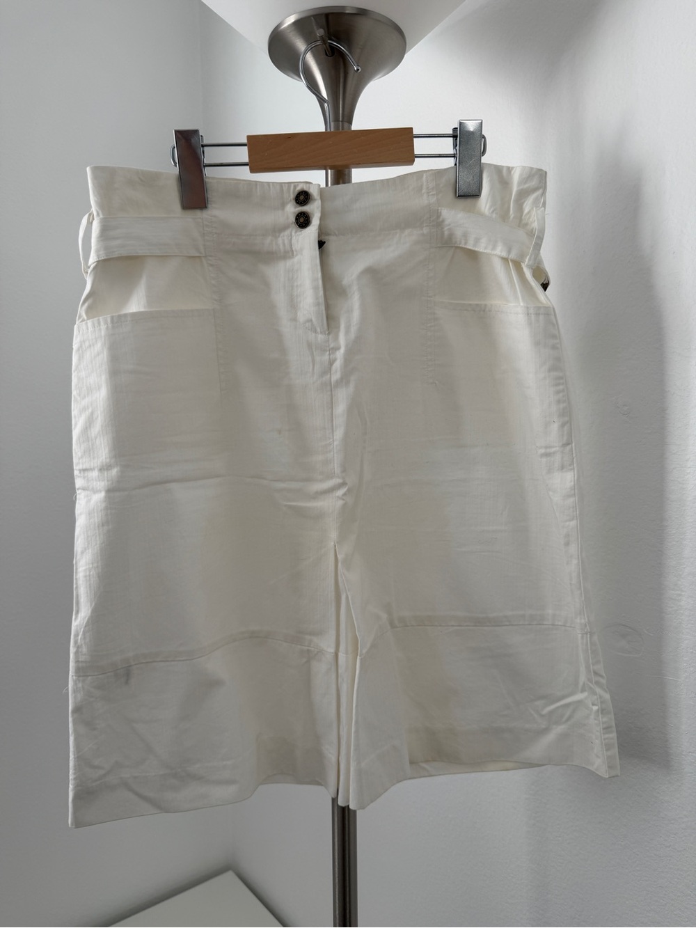 To the Max Cream High-Waist Skirt